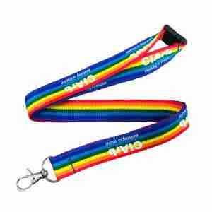 Flat Ribbed Lanyards