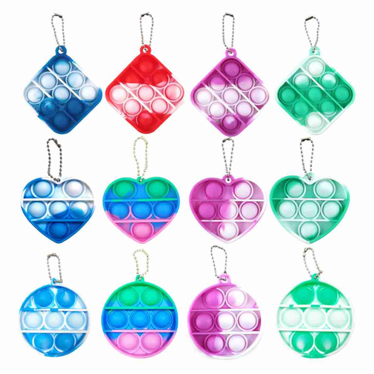 Pop Fidget Keyring 1 Pop Fidget Keyring